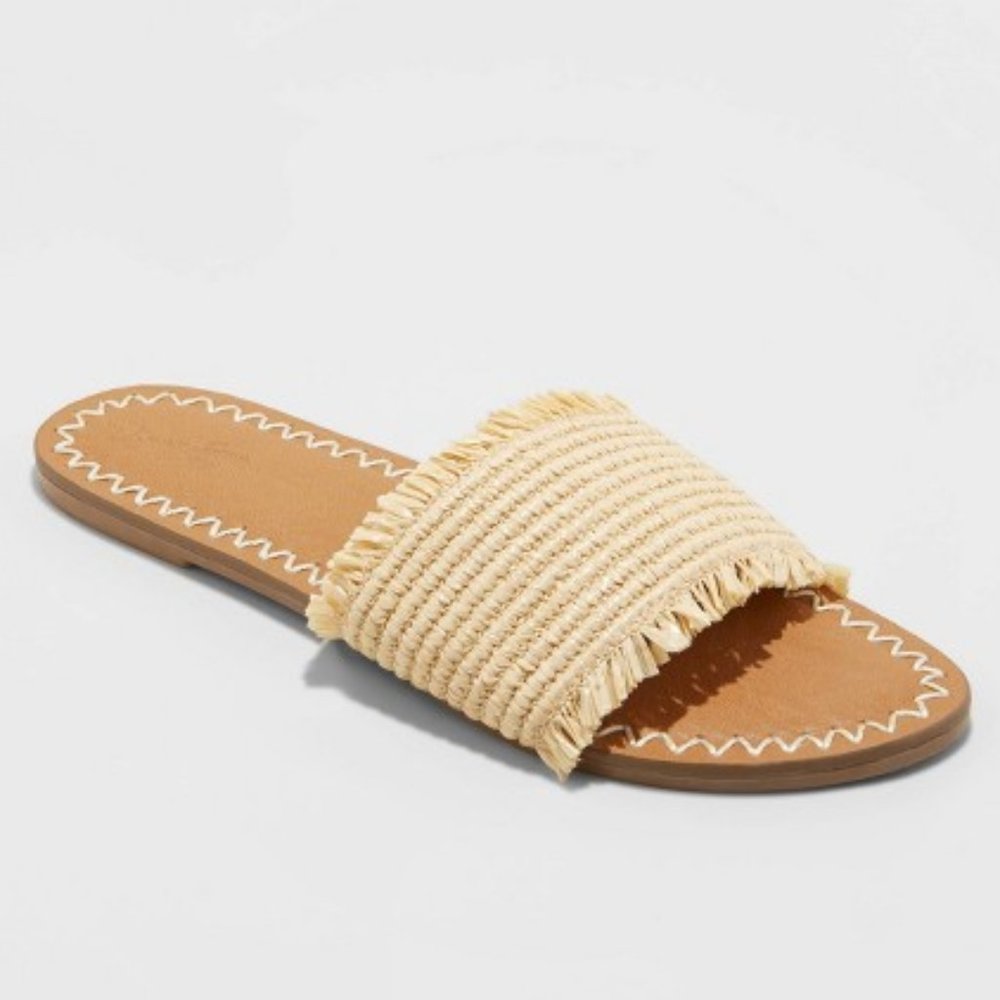 Luciana Woven Slide Sandal Universal Thread